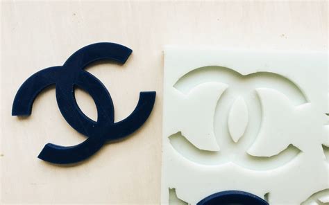 chanel logo candle mold|chanel resin mold.